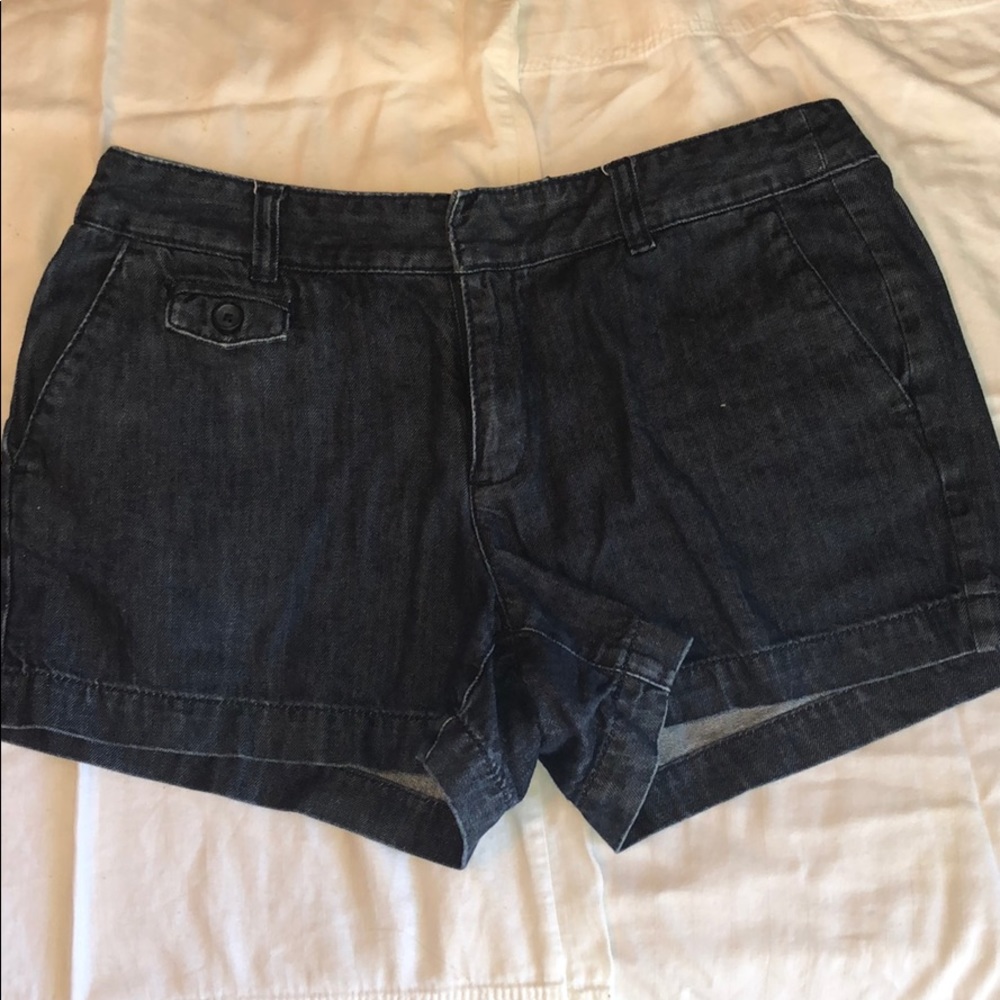 Blue jean shorts